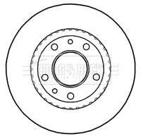 BORG & BECK Тормозной диск BBD4652